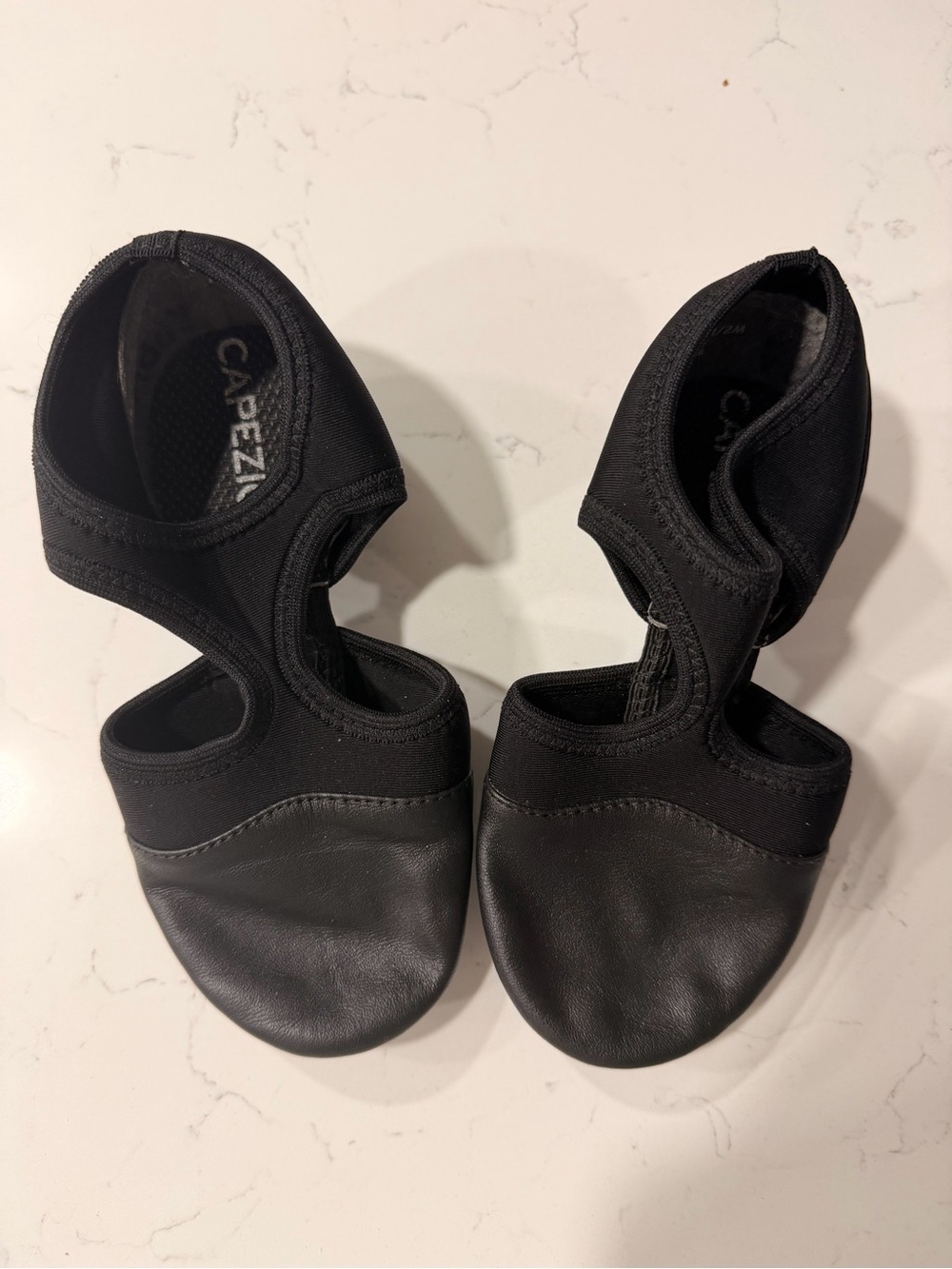 Capezio Black Pedini Jazz Shoes